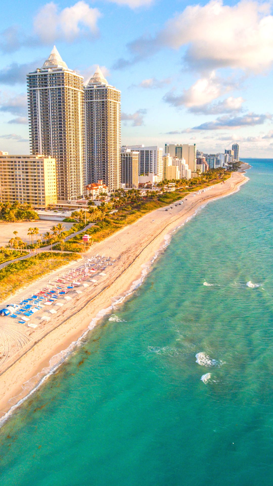 Miami - plage et hôtel